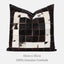 Marlow Checkered Cowhide Throw Pillow
