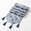 Perrine Floral Motif Fringed Table Runner