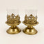 Anouk Pedestal Hurricane Candle Holder Set