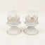 Anouk Pedestal Hurricane Candle Holder Set