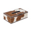 Tessa Fur Tissue Box