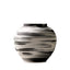 Ensō Hand-Painted Ceramic Urn Vase