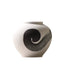 Ensō Hand-Painted Ceramic Urn Vase