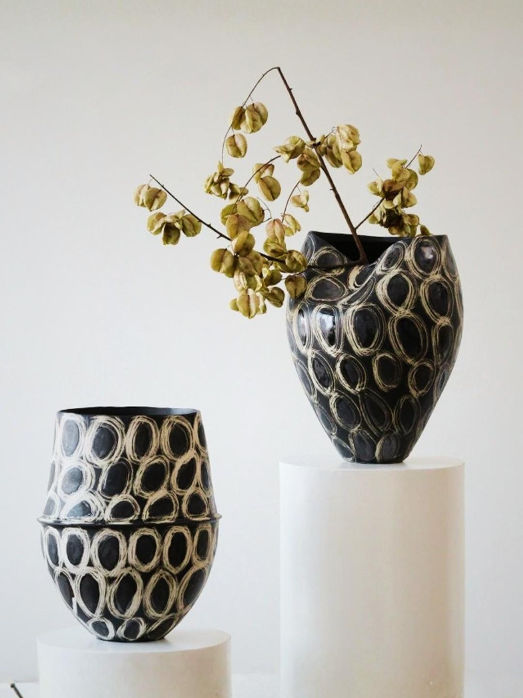 Hand-painted Ceramic Vase