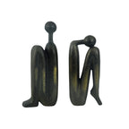 Camus Seated Figure Bookend