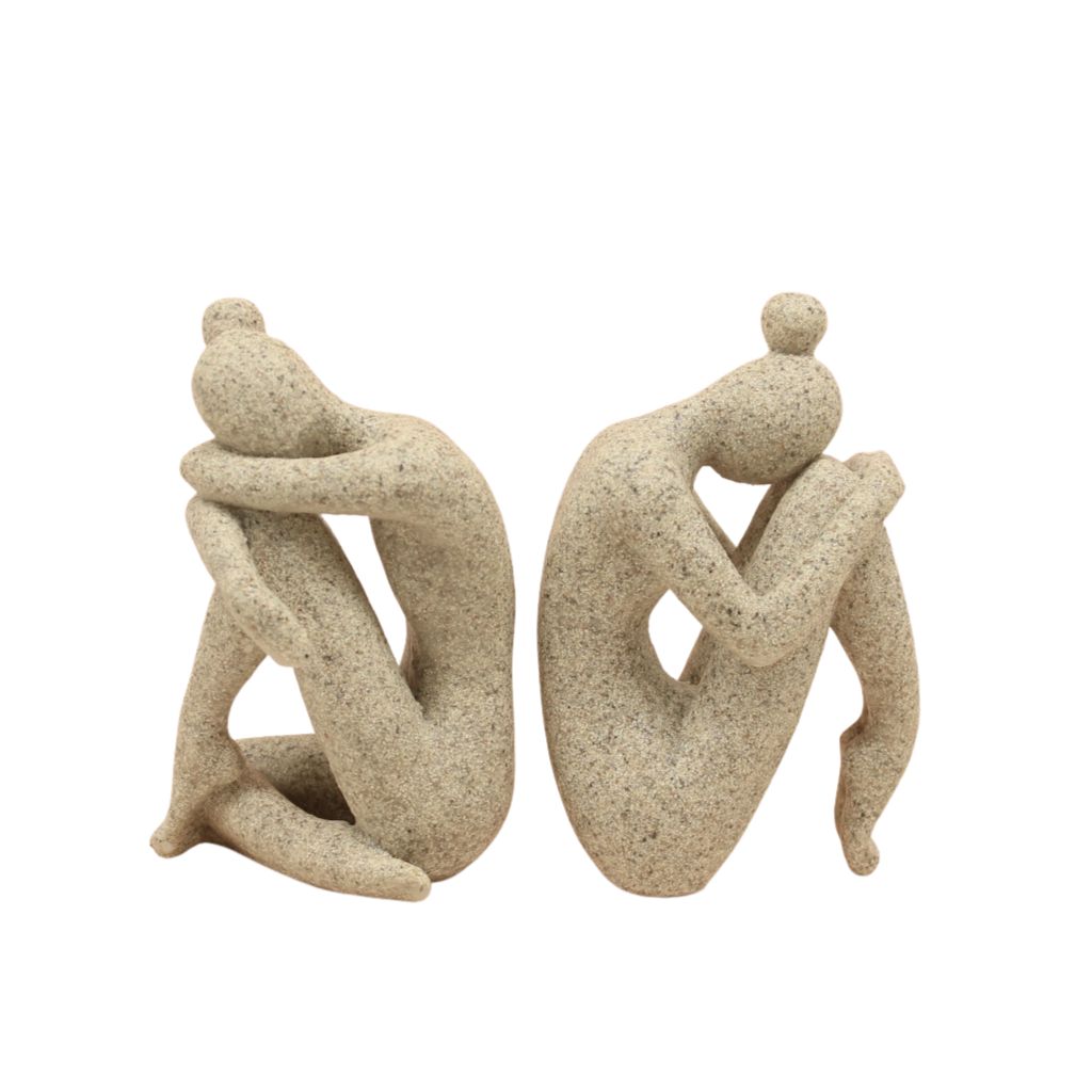 Albireo Huddled Figure Bookend
