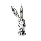 Alice Hand-Painted Line Rabbit