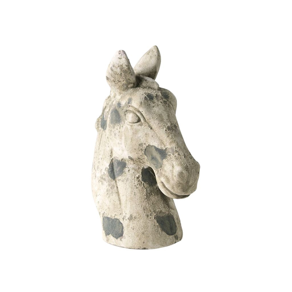 Bucephalus Weathered Horse Head Sculpture Main image