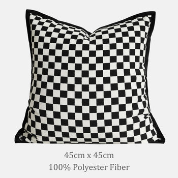 Beatrice Checkered Throw Pillow