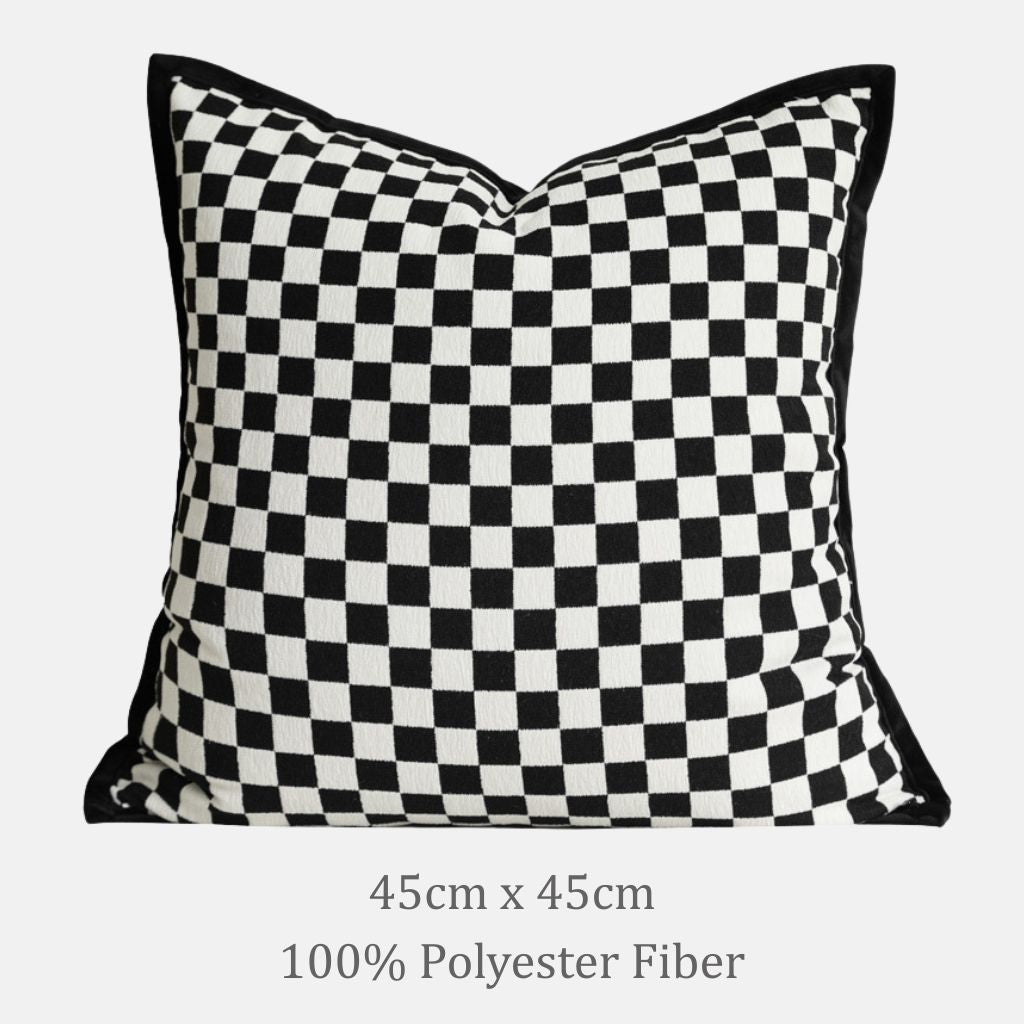Beatrice Checkered Throw Pillow