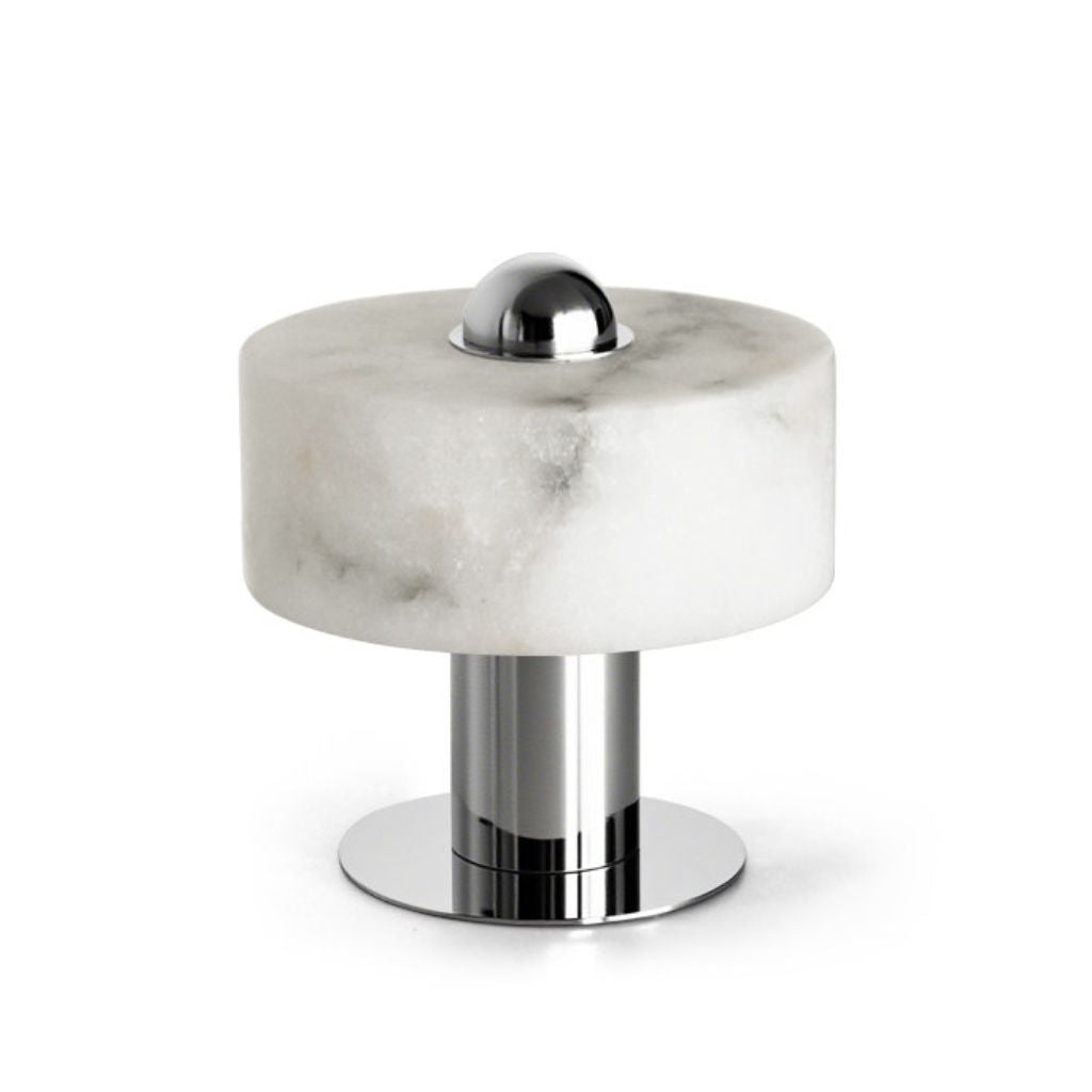 Keros Marble & Stainless Table Lamp