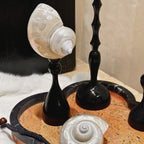 Triton Pedestal Conch Ornament