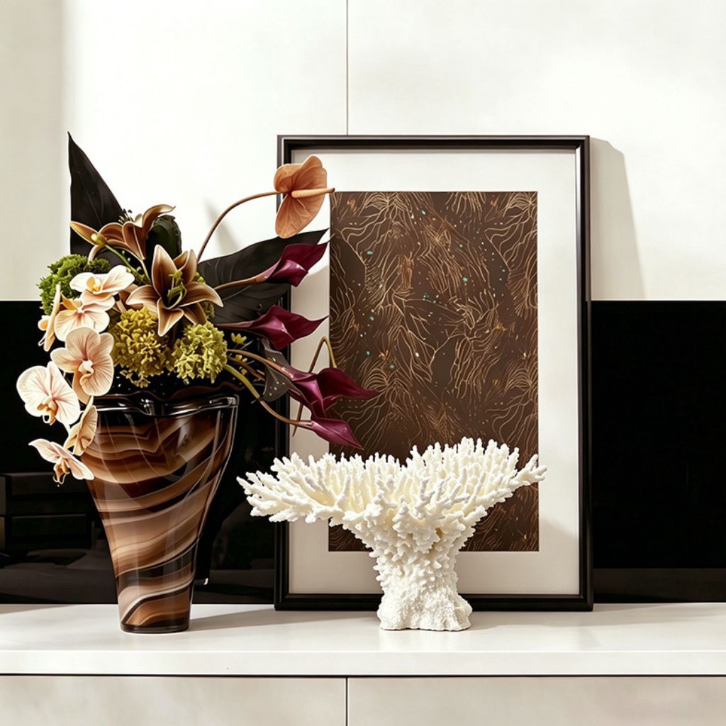 Rami Naturalistic Coral Sculpture
