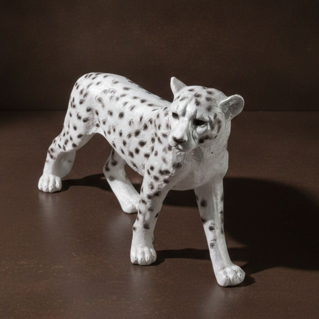 Barys Snow Leopard Sculpture