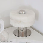 Keros Marble & Stainless Table Lamp