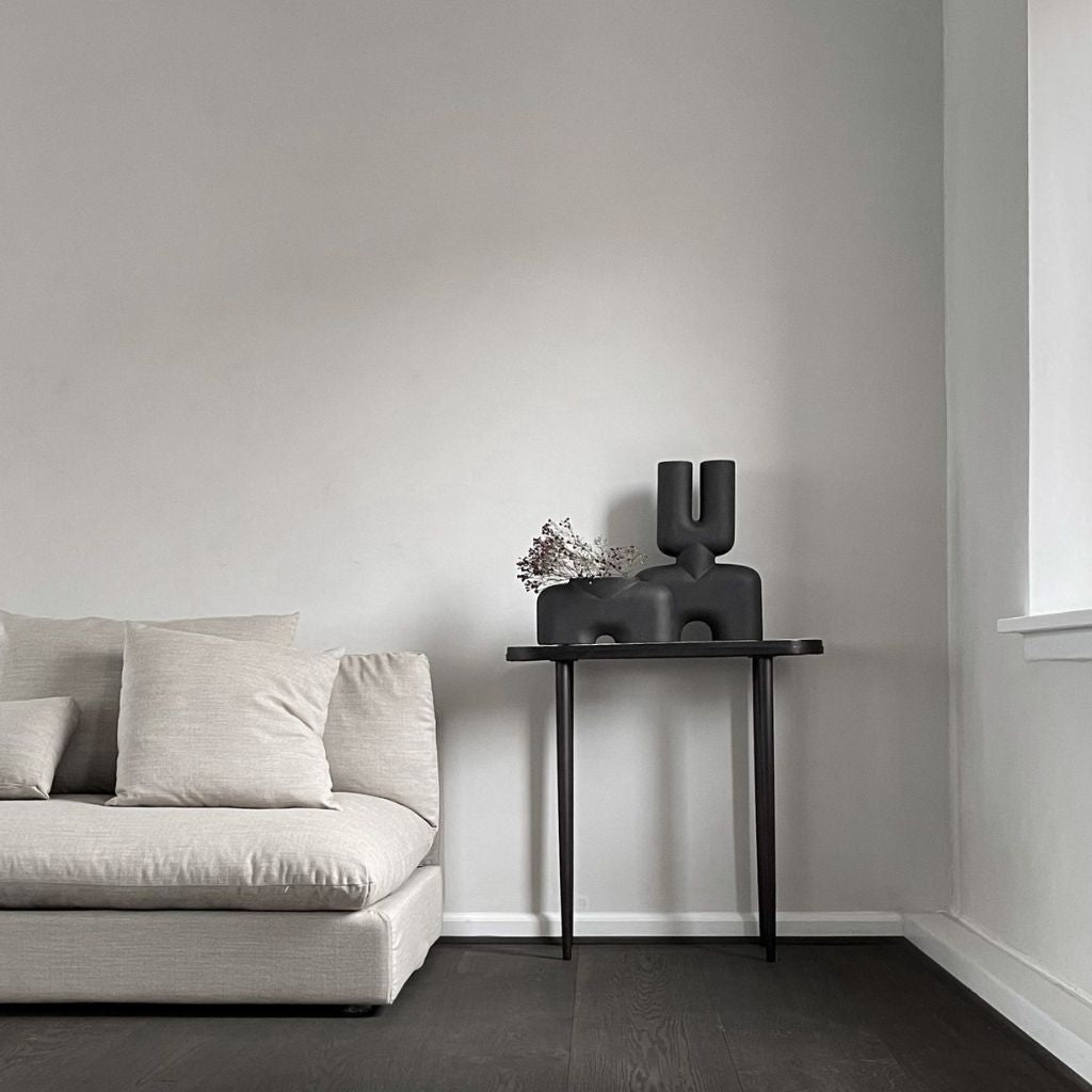 Animus Bifurcated Hand-Glazed Ceramic Vase