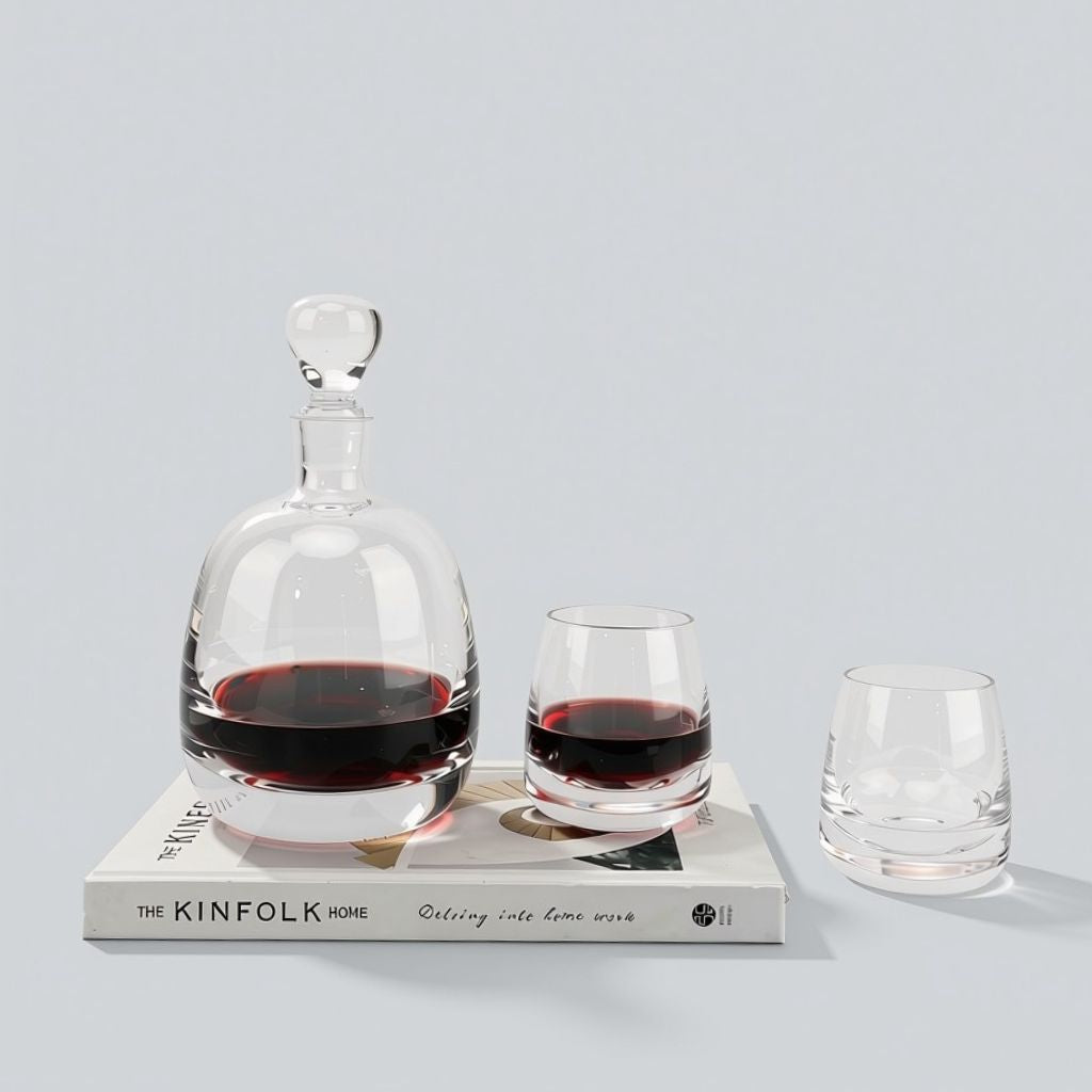 Genevieve Whiskey Decanter & Glass Set