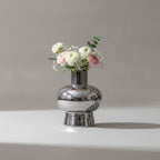 Elara Sphere Sculptural Glass Vase