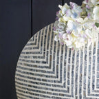 Maretti Oblate Mother-of-Pearl Vase