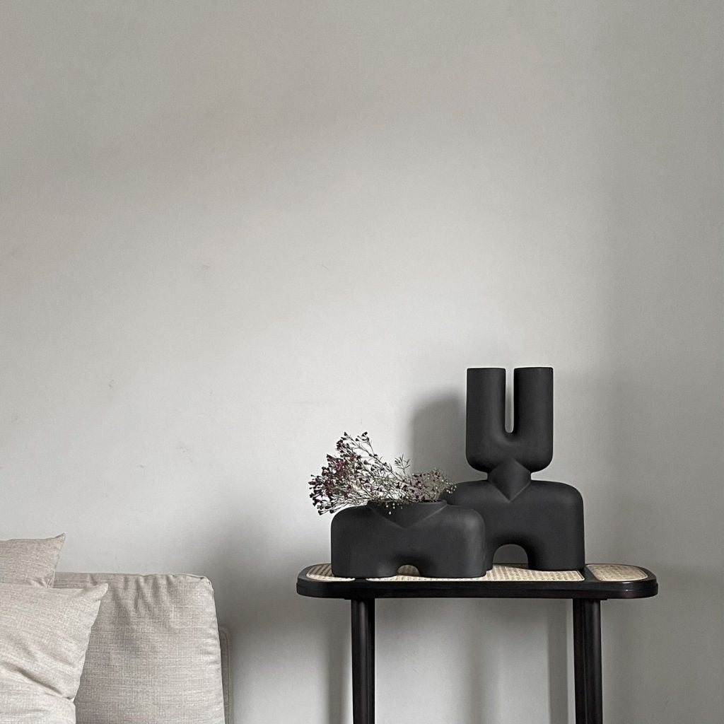 Animus Bifurcated Hand-Glazed Ceramic Vase