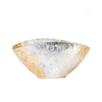 Stellaria Gold Leaf Glass Bowl