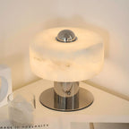 Keros Marble & Stainless Table Lamp