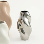 Sinuoso Twisted Sculptural Ceramic Vase