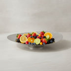 Élan Ripple Oval Steel Tray