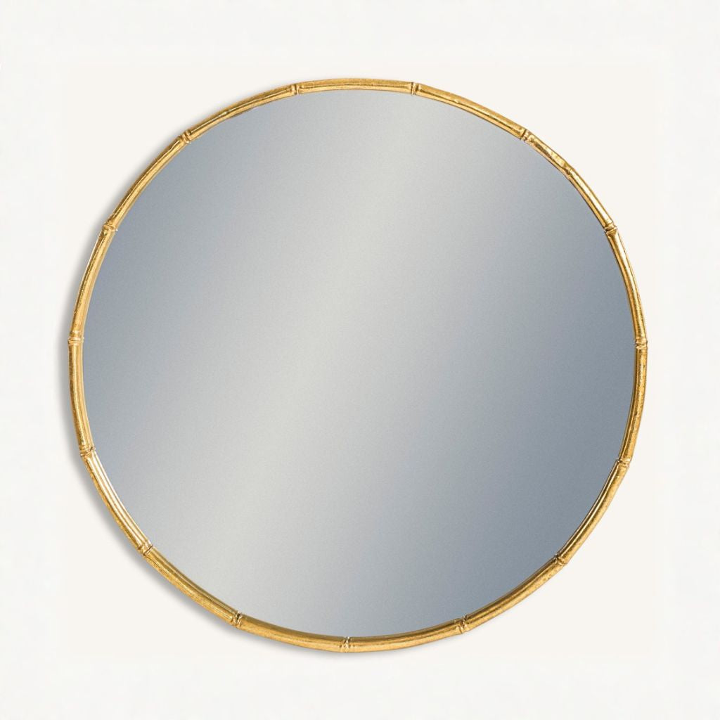 Taketori Handcrafted Round Wall Mirror