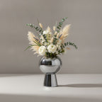 Elara Sphere Sculptural Glass Vase