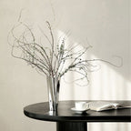 Rosalind Twisted Sculptural Stainless Vase