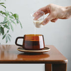 Kohaku Glass Coffee Cup