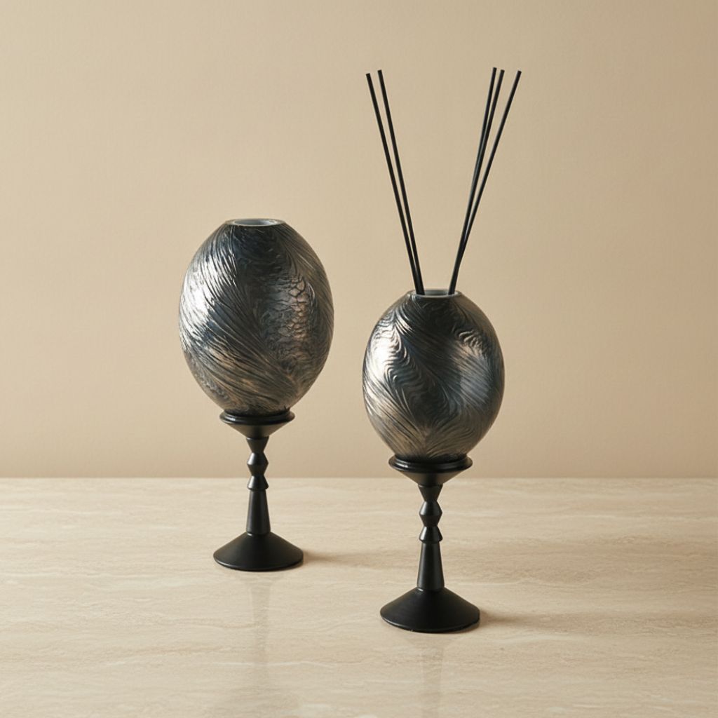 Dorian Handmade Oval Pedestal Glass Diffuser