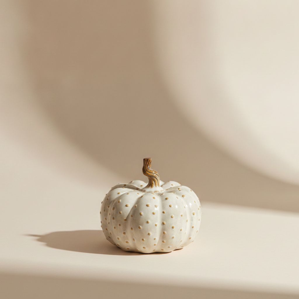 Demeter Glazed Ceramic Pumpkin