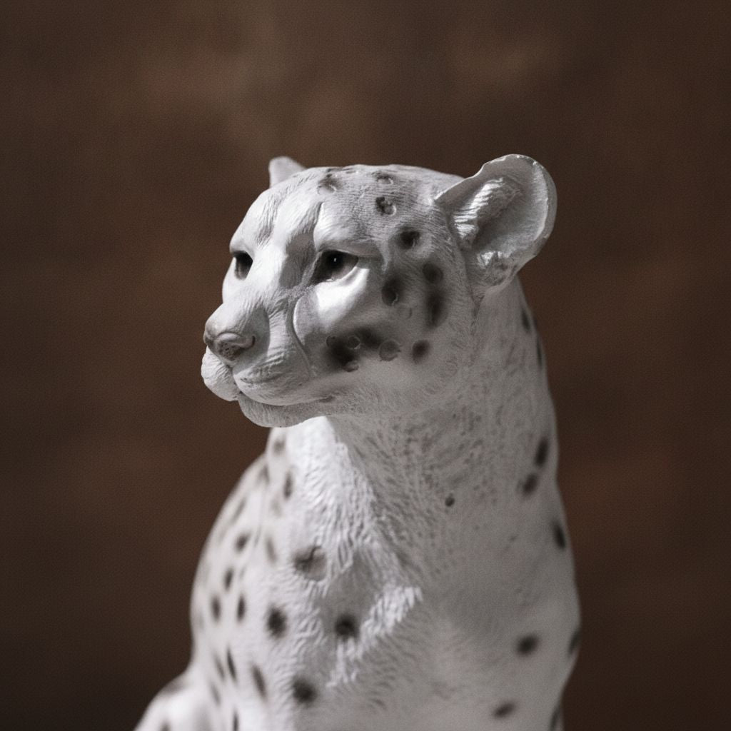 Barys Snow Leopard Sculpture