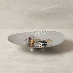 Élan Ripple Oval Steel Tray
