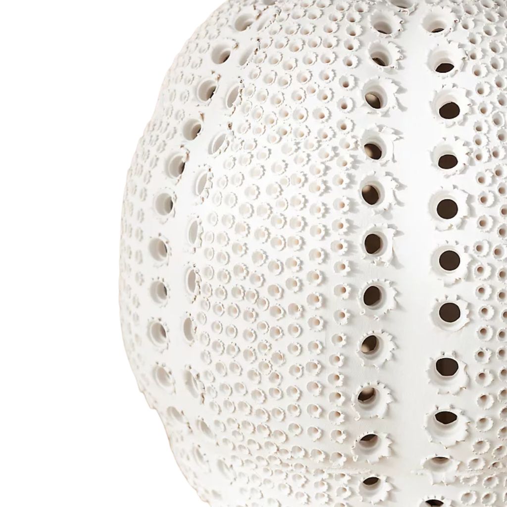 Astrea Perforated Ceramic Table Lamp