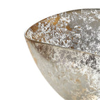 Stellaria Gold Leaf Glass Bowl