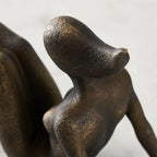Harmonia Textured Figure Sculpture Bookend