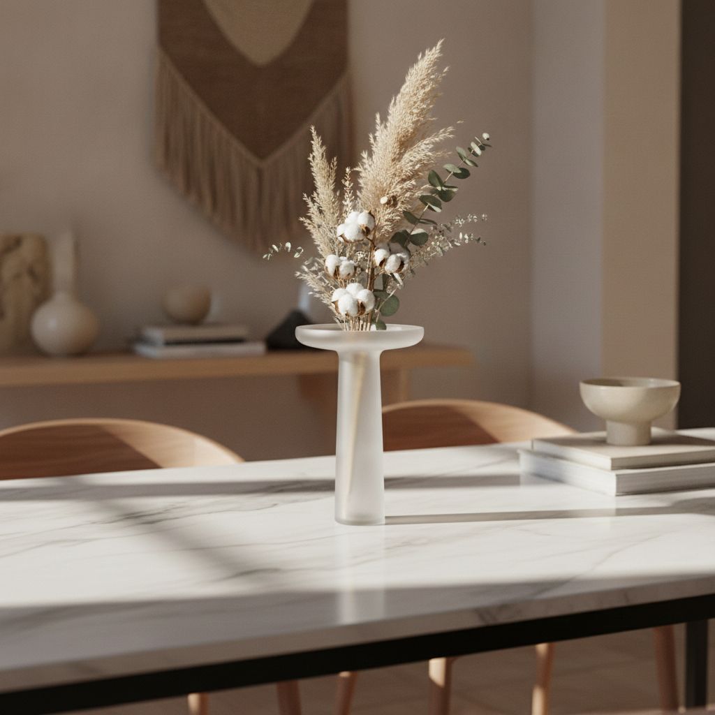 Aether Hand-Blown Frosted Glass Vase