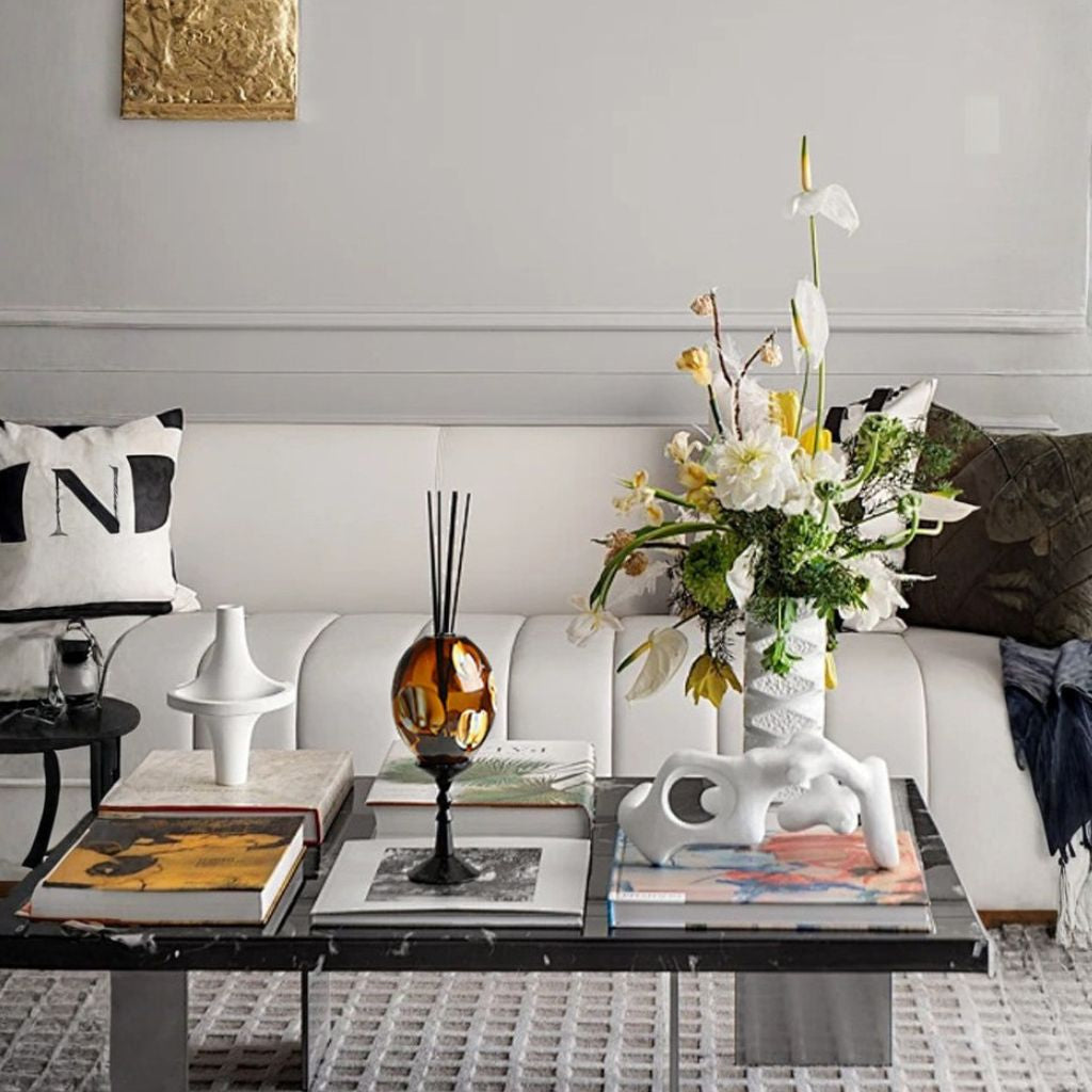 Dorian Handmade Oval Pedestal Glass Diffuser