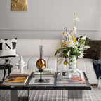 Dorian Handmade Oval Pedestal Glass Diffuser
