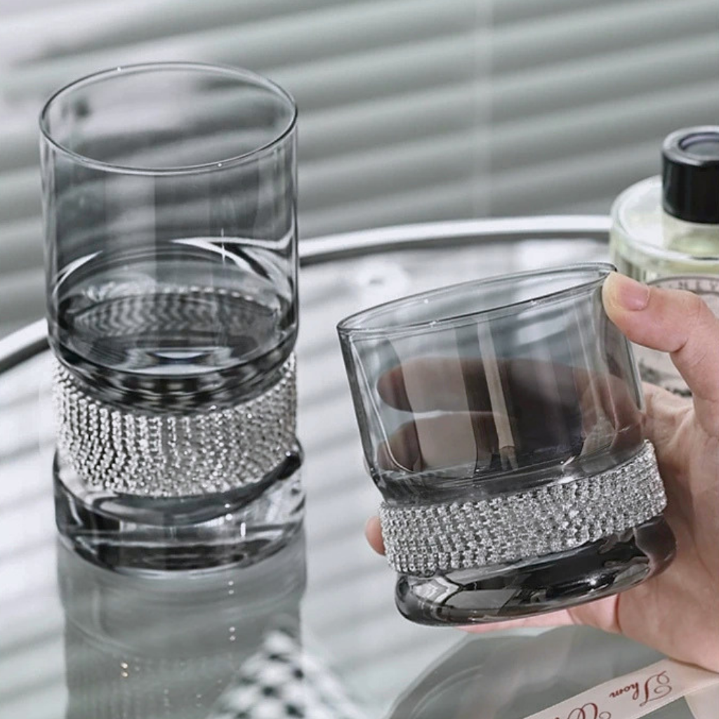 Nocturne Diamond Encrusted Glass