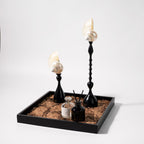 Triton Pedestal Conch Ornament