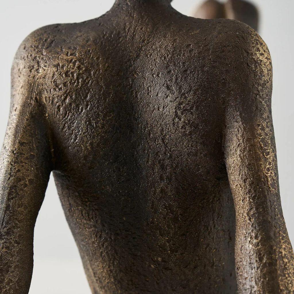 Harmonia Textured Figure Sculpture Bookend