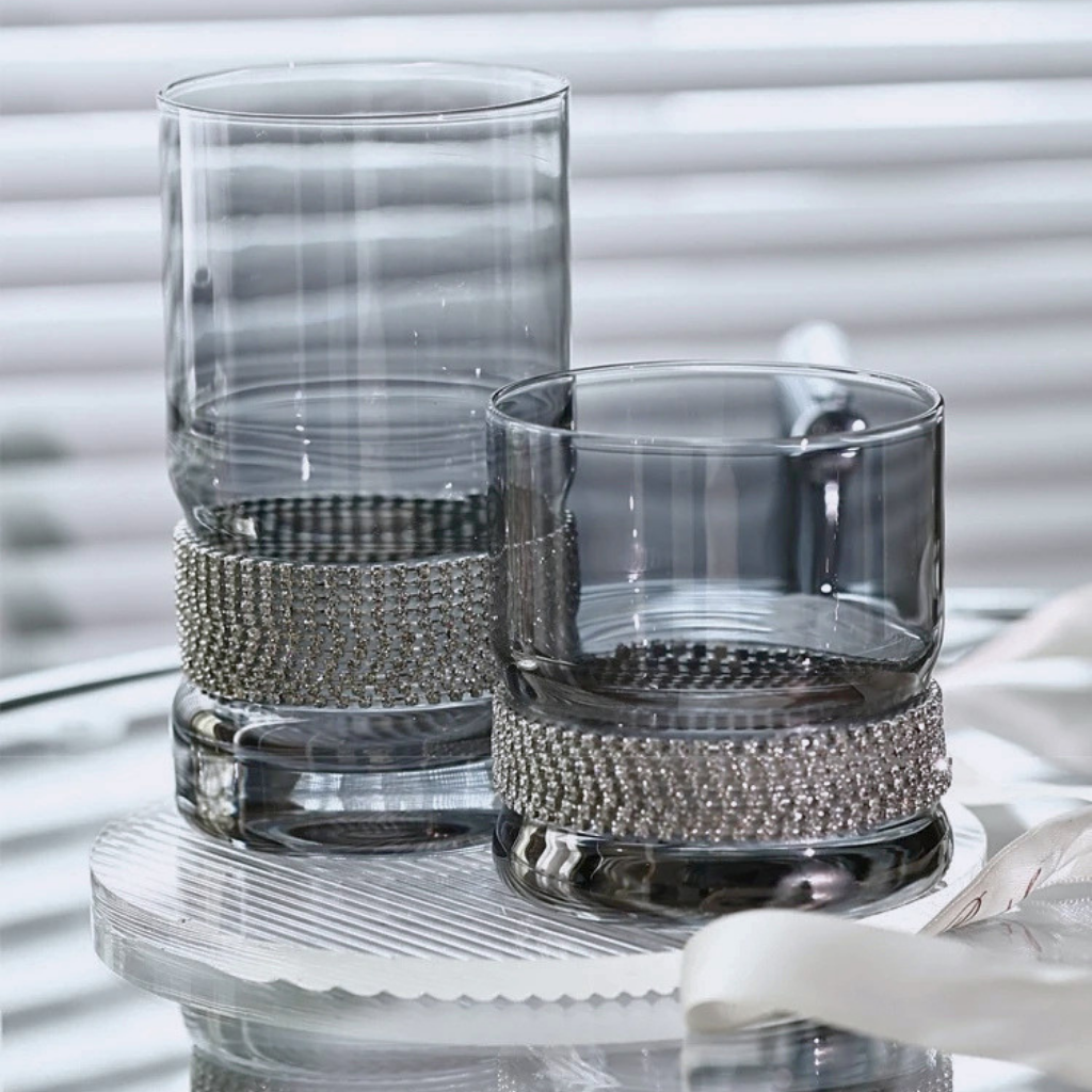 Nocturne Diamond Encrusted Glass
