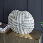 Maretti Oblate Mother-of-Pearl Vase