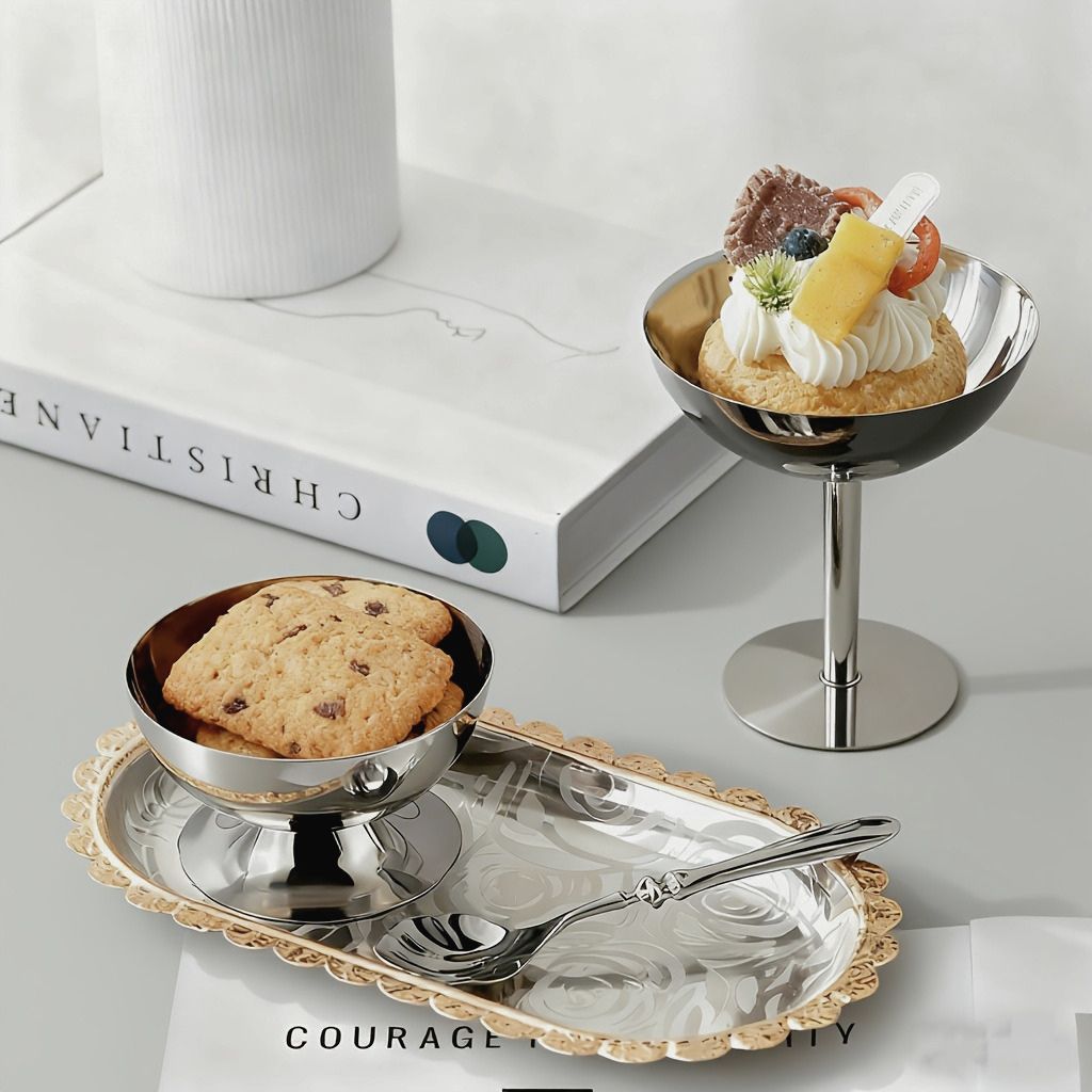 Calista Stainless Flared Bowl Secondary image