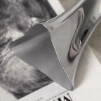 Rosalind Twisted Sculptural Stainless Vase