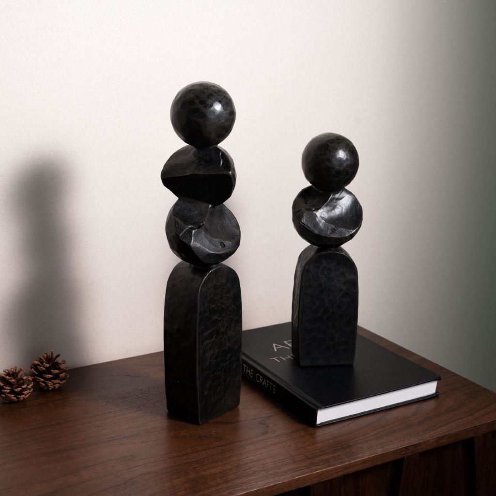 Cairn Abstract Stacked Pillar Sculpture